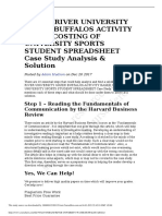 GRAND RIVER UNIVERSITY ACTIVITY BASED COSTING CASE ANALYSIS