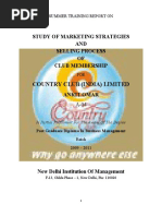 Download Country Club India Ltd Summer Project by Ankit Omar SN50365672 doc pdf
