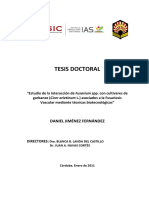 Tesis Doctoral: Daniel Jiménez Fernández