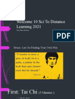 Welcome 10 Sci To Distance Learning 2021: Your Guide: MR Khoo