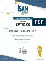 Certificado Arquitectura de Las Computadoras