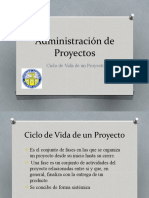 1.5 Ciclo de Vida de Un Proyecto