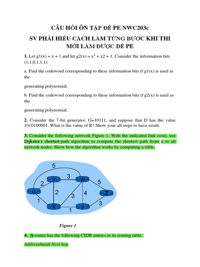 Cau Hoi On Tap Pe Nwc3c Spring 21 Router Computing Networks