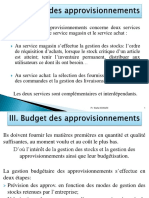 Budget Approvisionnement W.NOKAIRI 