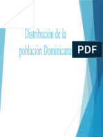 Distribución de La Población Dominicana