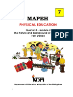 Mapeh 7: Physical Education