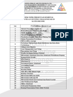 Topik Presentasi SMK-1