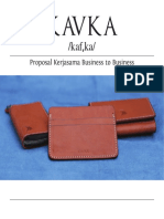 Proposal Business To Business KAVKA INC