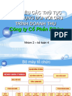 Chu Trinh Doanh Thu - He Thong Thong Tin Ke Toan