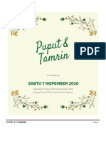 Wedding Handbook Puput & Tamrin 7 Nop 2020