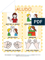 Greeting Poster Saludos