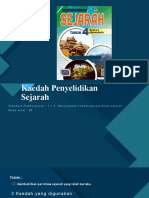 Kaedah Penyelidikan Sejarah Tahun 4