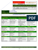 ANALISIS MANTENANCE