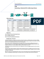 Modul 8 Ipv4 Subnetting: Lab - Designing and Implementing A Subnetted Ipv4 Addressing Scheme