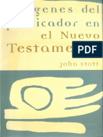 Imágenes Del Predicador en El Nuevo Testamento - John Stott