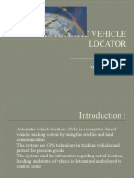 Automatic Vehicle Locator: Presented by N. Rakesh 3RD B.tech (CSE) 08MU1A0536