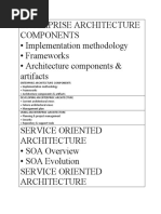 System Integration and Architecture Topic Outline