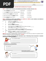 Listen To Each Sentence and Identify The Word That Is Correctly Stressed