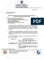 Division Memorandum - s2021 - 181