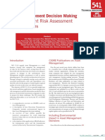 Using Different Risk Assessment Methodologies: Asset Management Decision Making