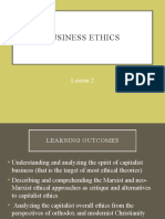 Business Ethics Lesson 2