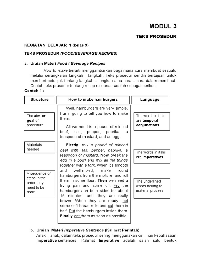 Modul 3 Kelas 9 Pdf