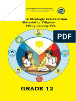 Fil12 - SIM - Aral2 - Piling Larang - TVL - Varayti NG Wika