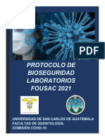 03 - Protocolo Bioseguridad - Laboratorios - FOUSAC