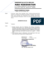 Surat Perintah Tugas BTT 1