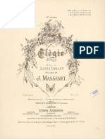 Elegie (Massenet)