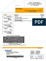 Neto $13,771 I.V.A. (19%) $2,617 Exento $0 Monto Total $16,388 Cuota $0 Total A Pagar $16,388