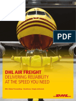 DHL Air Freight: Delivering Reliability at The Speed You Need
