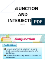 Les 6 (Conjunction and Interjection)