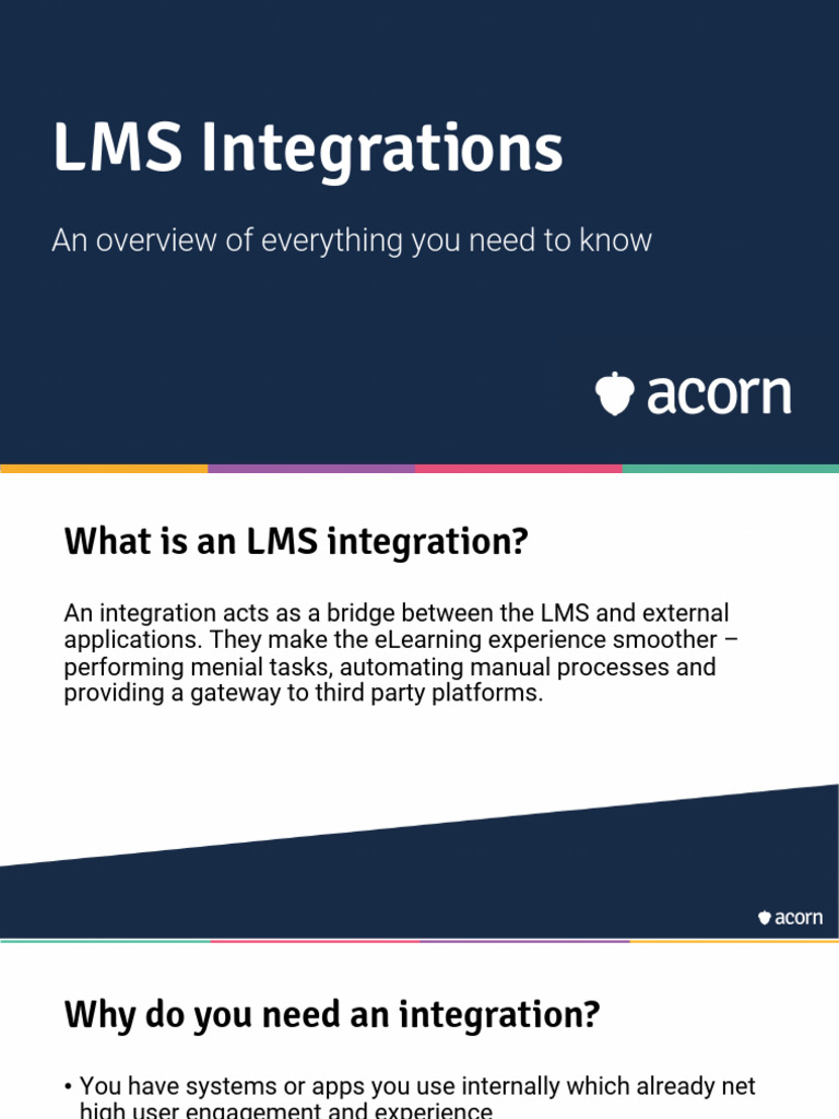 LMS Integrations: Everything You Need To Know | PDF