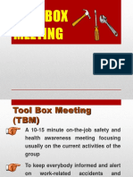 Toolbox Meeting