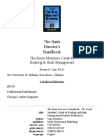 The Bank Director's Handbook The Board Member's Guide To Banking & Bank Management (Bankline Publication) (PDFDrive)