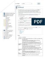 User Assistance R2021x - Dashboard