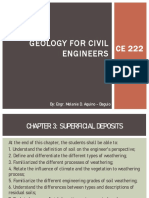 Geology For Civil Engineers: By: Engr. Melanie D. Aquino - Baguio