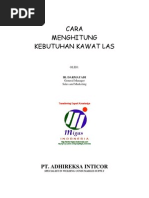 Menghitung Berat Kawat Las Berdasarkan Diameter Dan Panjangnya Menghitung Berat Kawat Las Berdasarkan Diameter Dan Panjangnya