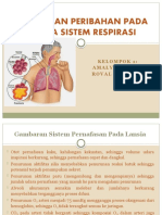 PERUBAHAN SISTEM RESPIRASI LANSIA