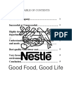 Nestle Success Key Factor