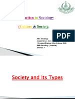 Society Lecture 3