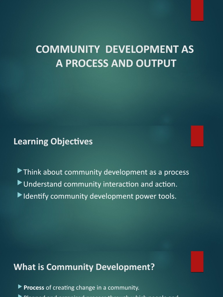 Community Development Guide | PDF | Community | Conflict Resolution