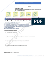 Introductory Activity: The Stress Zone: Stress Coping and Management Worksheet