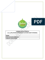 Lembar Kerja L.04 - Audit Internal SJH & Kompetensi Penyelia Halal - Peserta Rev01