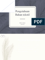 Pengetahuan Bahan Tekstil