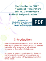 A New Photoiniferter/RAFT Agent For Ambient Temperature Rapid and Well-Controlled Radical Polymerization