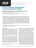 A Survey of Security in SCADA Networks: Current Issues and Future Challenges