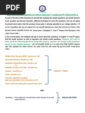 2020 XII Pre Test L P M a English 4