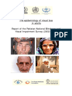 Report of The Pakistan National Blindness and Visual Impairment Survey